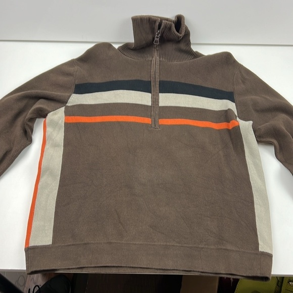 Men's Mexx retro Mock Neck ¼ Zip  Sweater size small - Picture 2 of 10